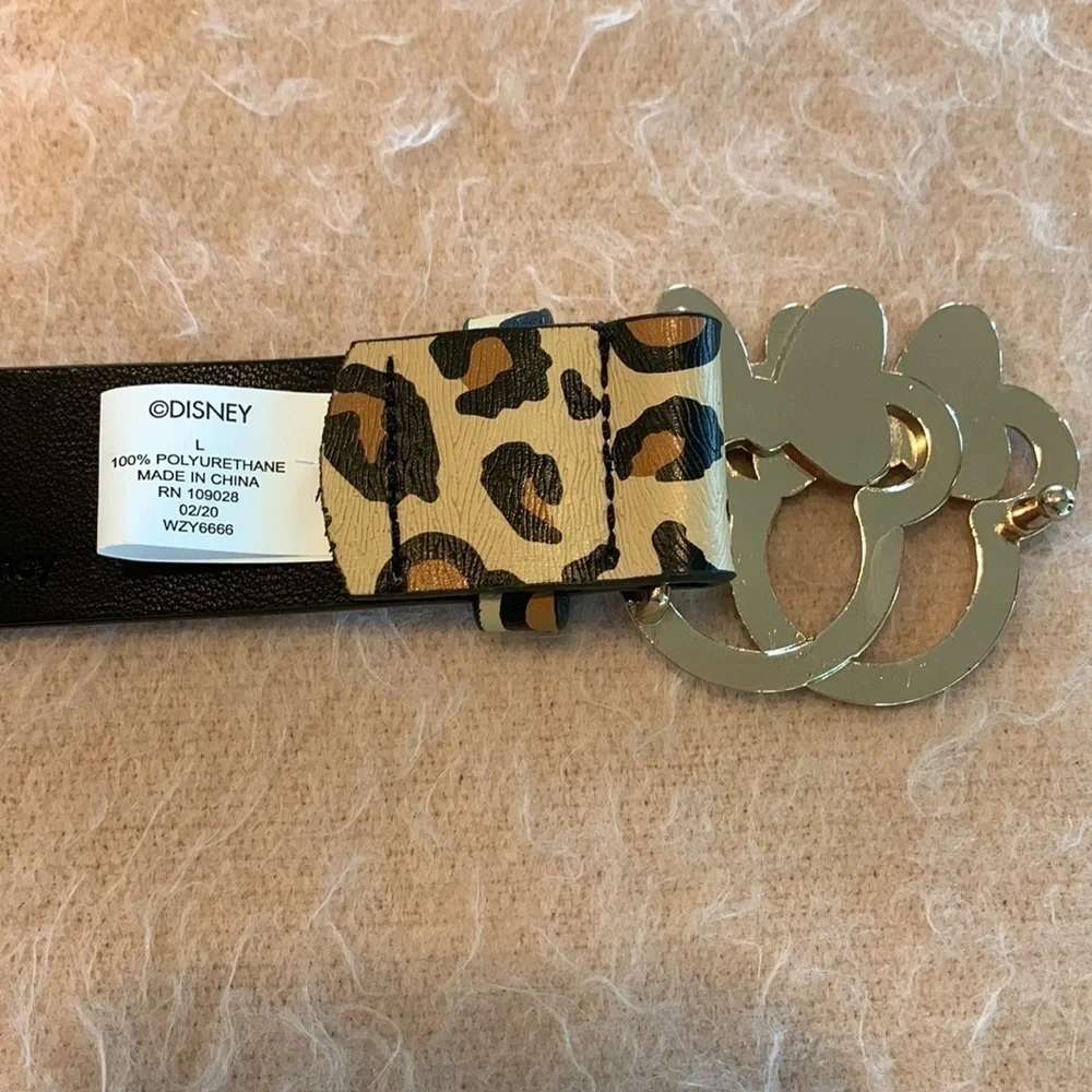 Disney girls belt animal print 41” long